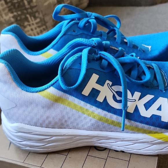 Hoka Rocket X Blue Running Shoes - Picture 5 of 7